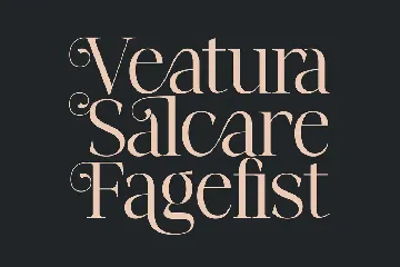 Fangira Unique Serif Font