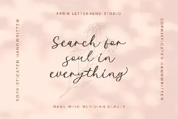 Meridian Beauty font