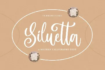 Siluetta - Modern Script Font