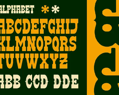 DOMINANT - A Modern Wastern Font