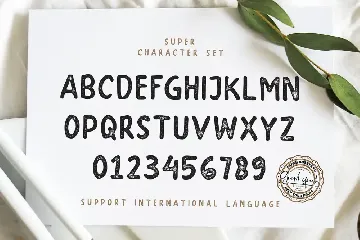 SUPER - A Handwritten Sans Serif font