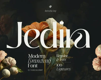 Jedira - Modern Branding Logo font