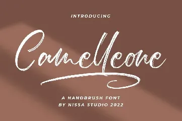 Camelleone - Handbrush Font