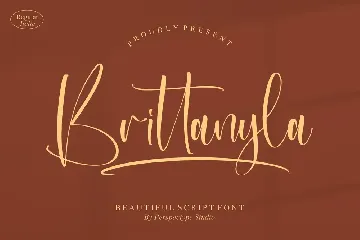 Brittanyla Script Font