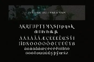 Fantasik Modern Serif Font