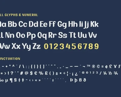 BAXAU | Display Hero Font