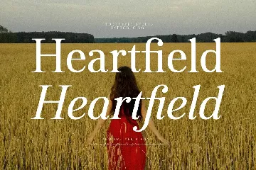 Heartfield Modern Serif Font