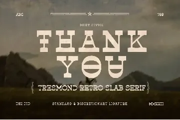 Tresmond font