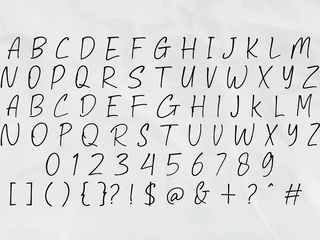 Gagnersy - Handwritten Font