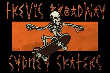 Ghost Town Spooky Display Font