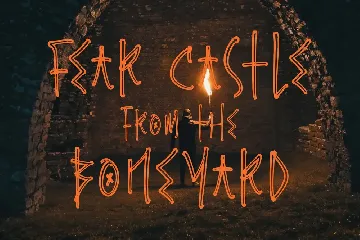 Ghost Town Spooky Display Font