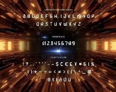 Azuria - Technology Science Font