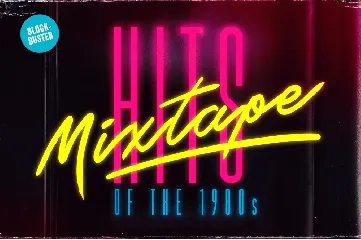 Last Dance - Retro 80s Movie Inspired Script Font