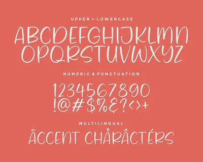 Queens Burger Handwriting Font