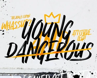 Naughty Klan - Street Type font