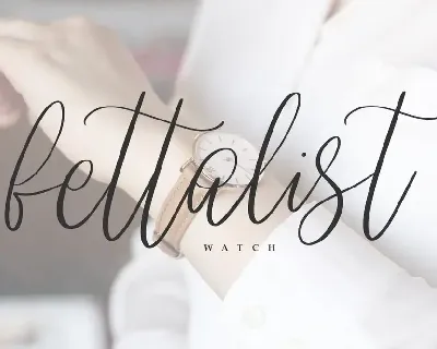 Rossa Script - Logo Font