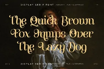 Haliskar Delisha Display Serif Font