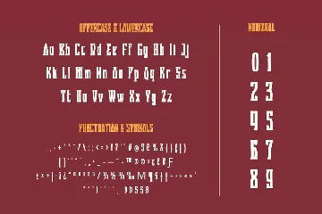 Quzirah â€“ Retro Condensed Font