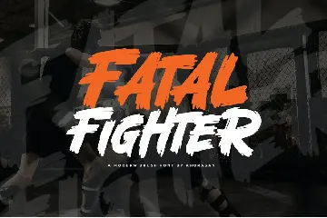 Fatal Fighter font