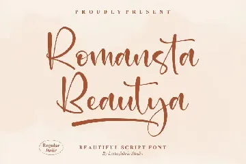 Romansta Beautya Script Font