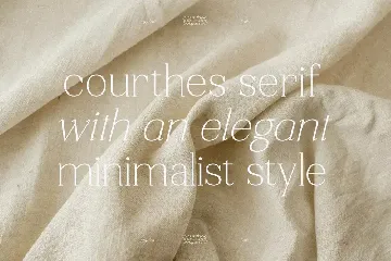 Courthes Modern Serif Font