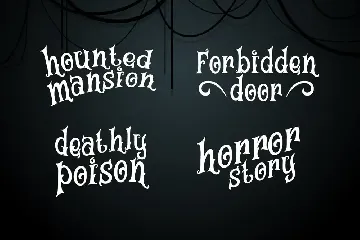 Magic House - Haunted Halloween Typeface font