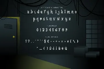 Magic House - Haunted Halloween Typeface font