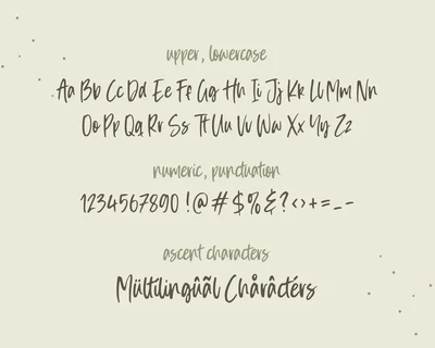 Simpleoak Handwritten Font