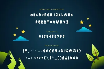 Little Stars - Fun Children Typeface font