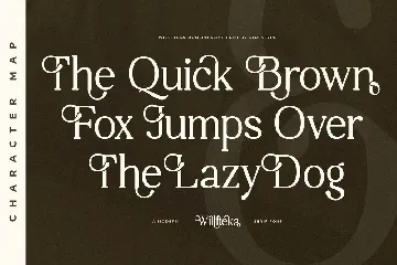 Willfteka A Modern Serif Font