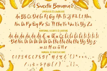 Sweetie Banana - Lovely Craft font