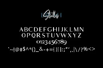 Strollers Typeface font