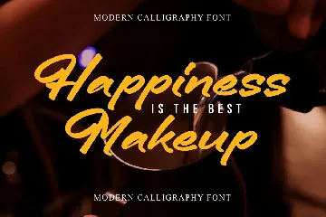Gutierez Modern Calligraphy Font