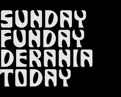 Derania - Monstera Font