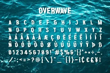 Overwave - Display Sans font