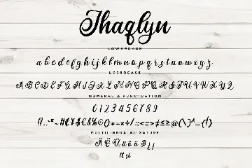 Jhaqlyn Modern Advertisement Font