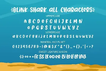 Blink Shark font