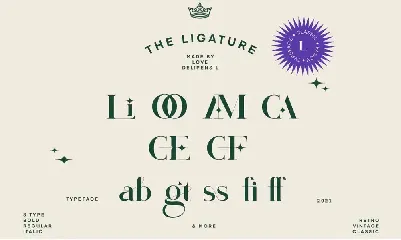 Ligtra font