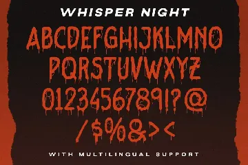 Whisper Night font