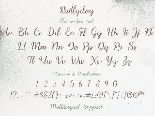 Modern Simple Script Font