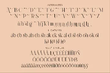 Alchadera A Modern Serif Font