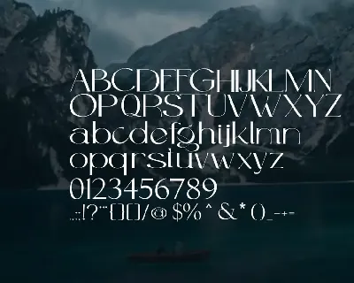 Ashteric - Modern Serif Font