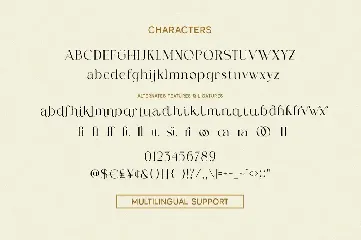 Harmony Embrace font