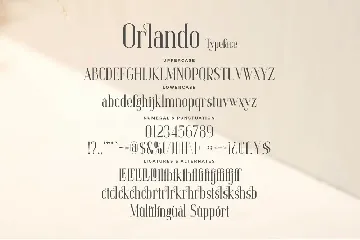 Orlanda - Modern Serif Font