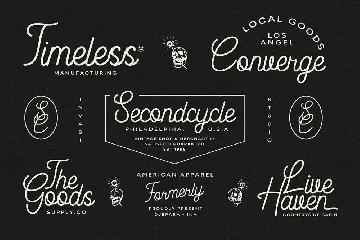 Bohemind - Monoline Signature Font