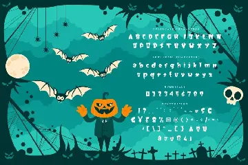 Monster Squad - Fun Halloween Typeface font