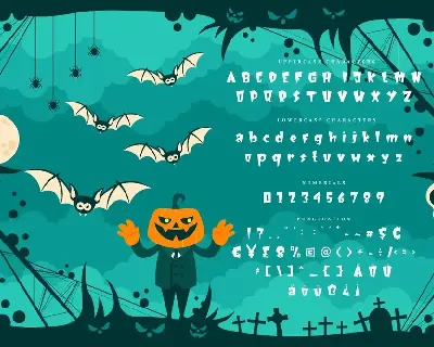 Monster Squad - Fun Halloween Typeface font