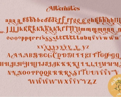 Morning Violetta font