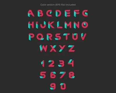 RibOne font
