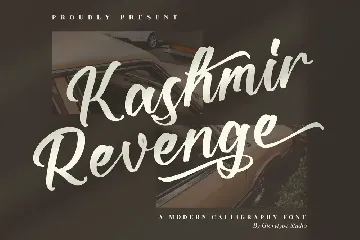 Kashmir Revenge Calligraphy Font